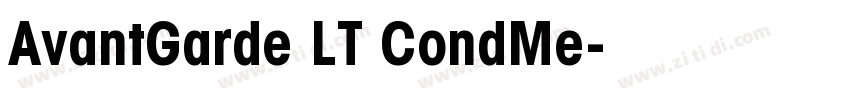 AvantGarde LT CondMe字体转换